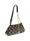 moon motif shoulder bag