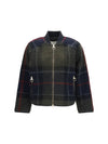 kirklees tartan fleece jacket