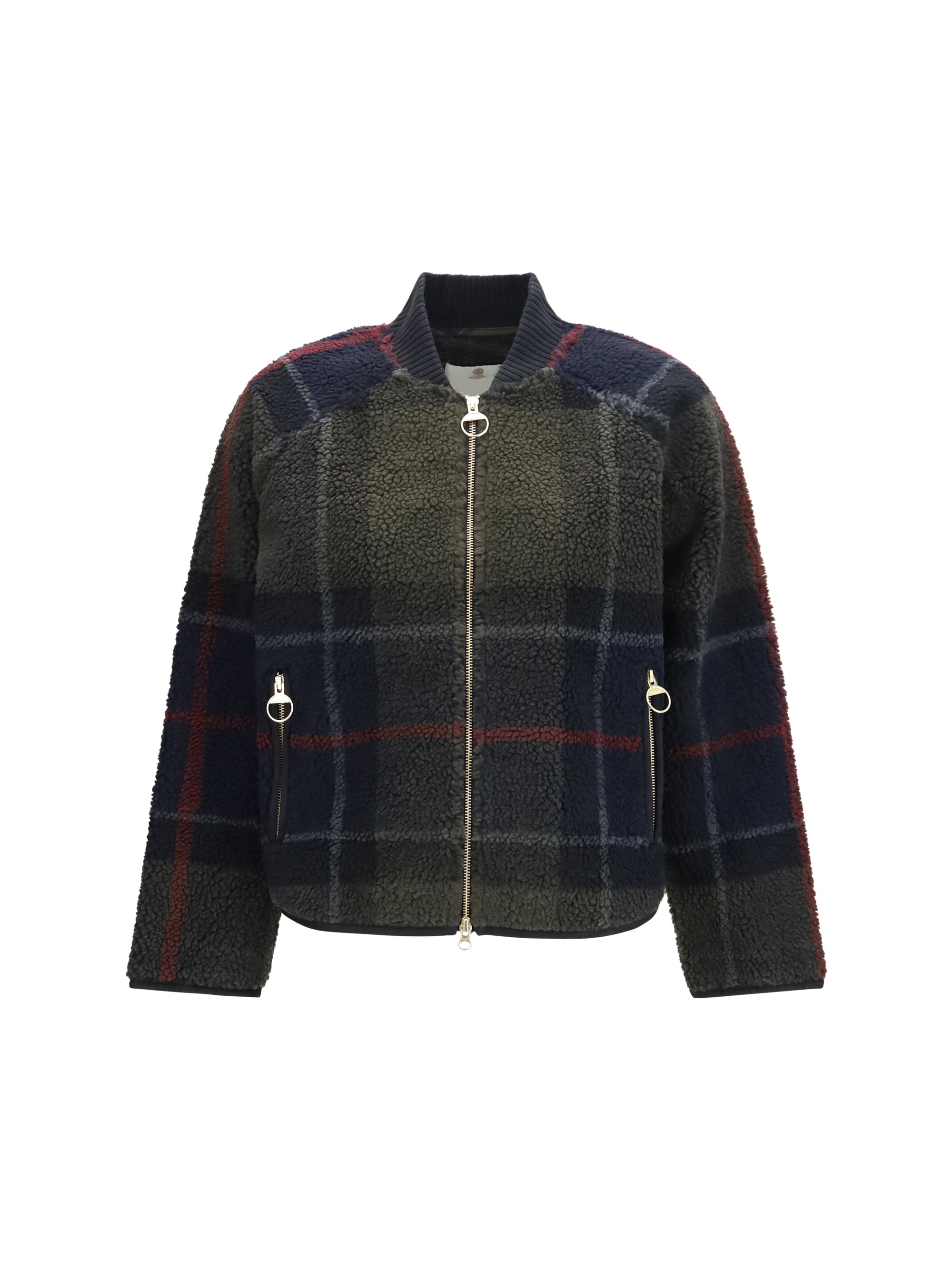 kirklees tartan fleece jacket