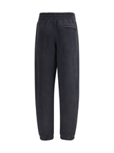 ALEXANDER WANG M sweatpants with raised glitter logo detailing