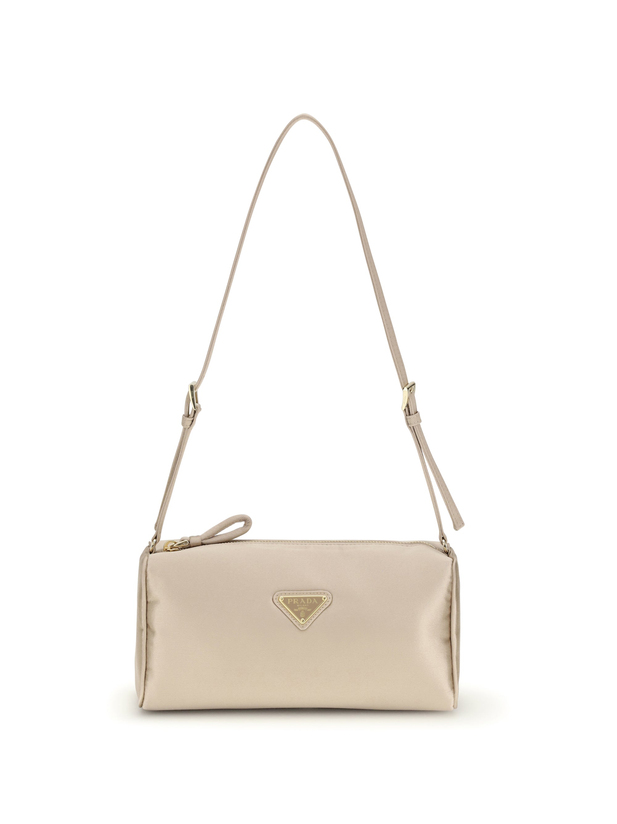 PRADA OS satin shoulder bag