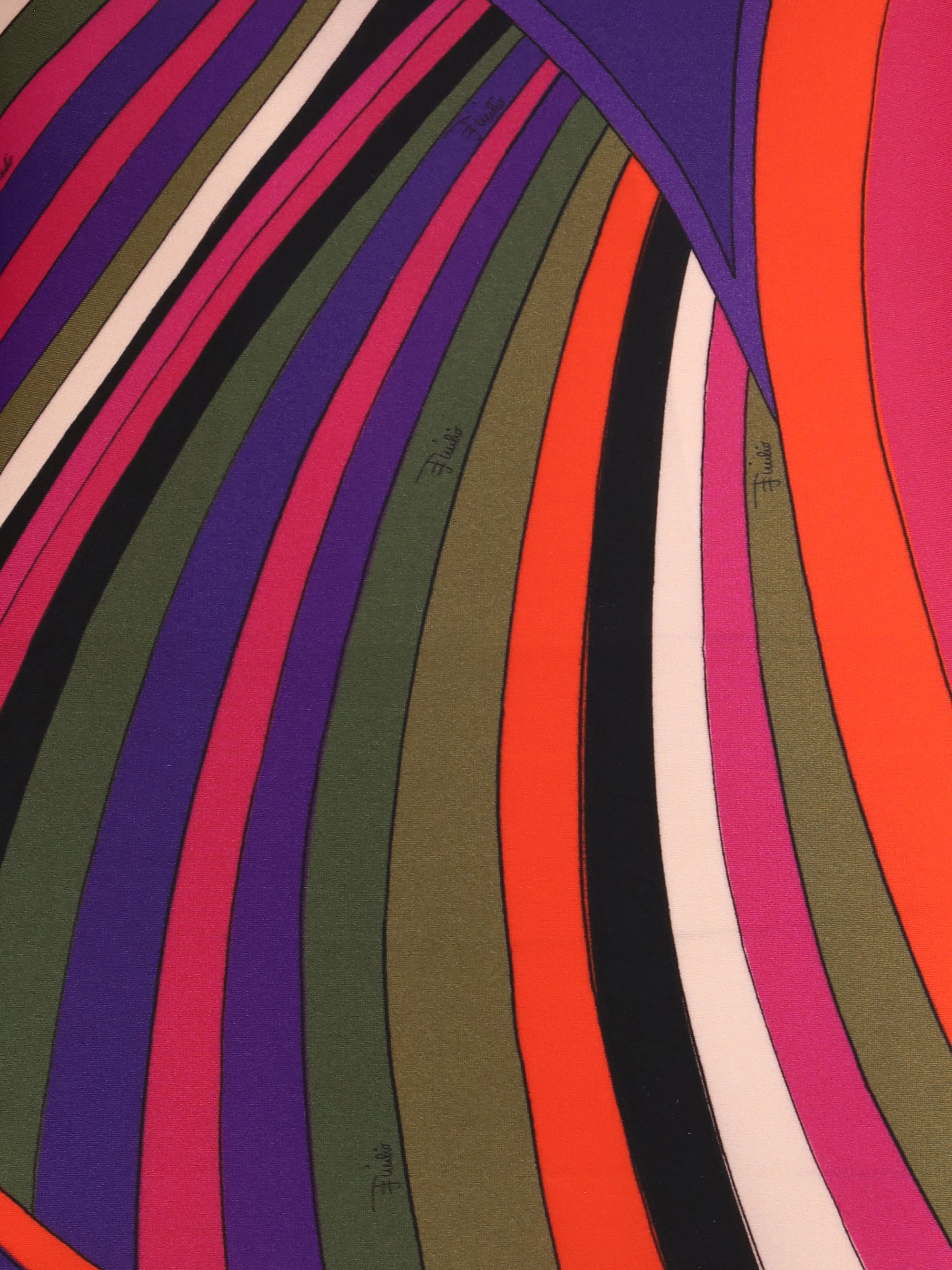 PUCCI 40 fitted long sleeve midi dress