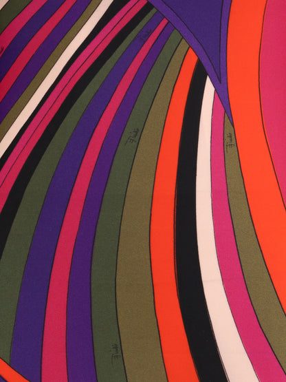 PUCCI 40 fitted long sleeve midi dress