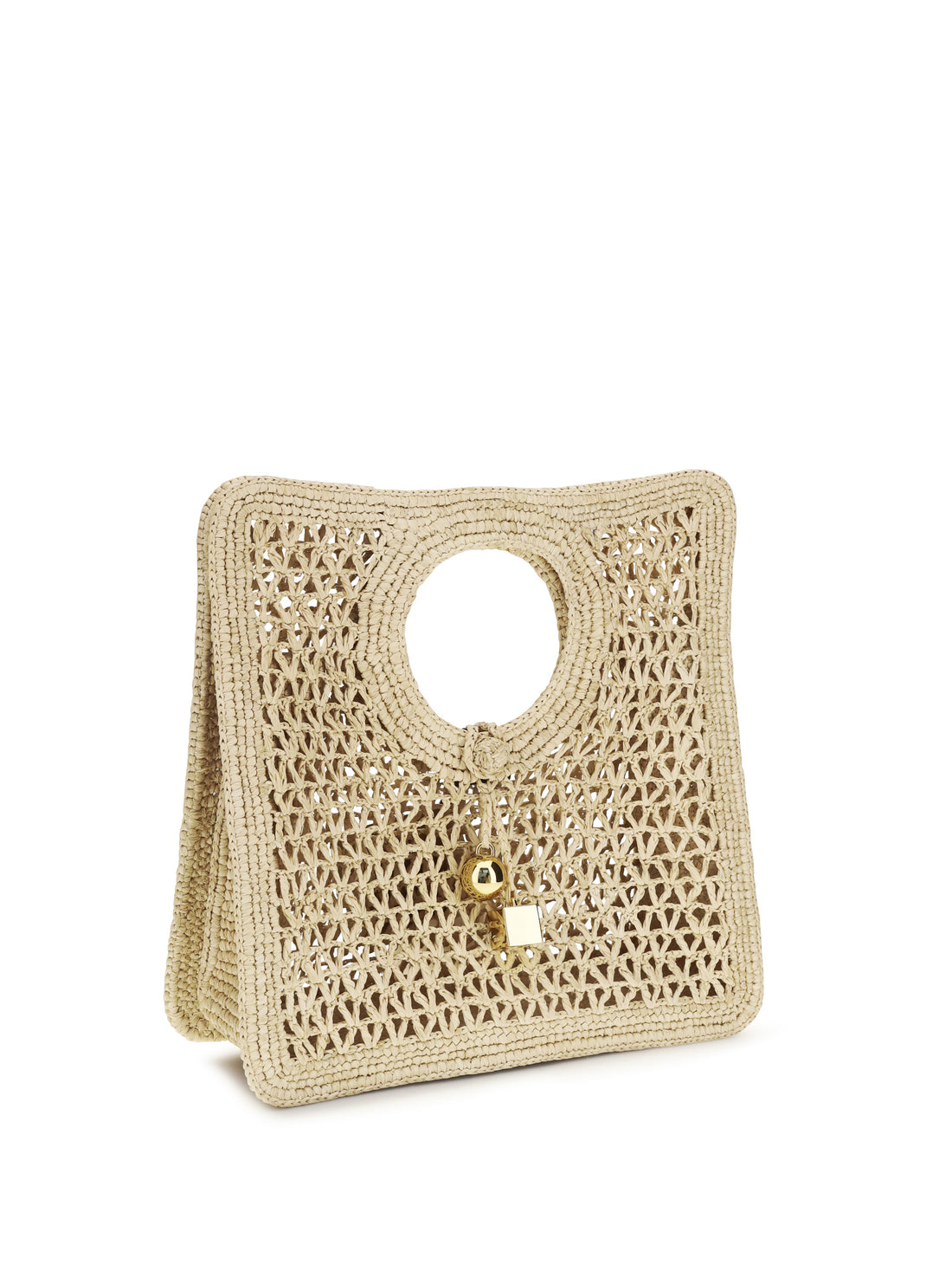 JACQUEMUS OS le petit carré spiaggia handbag