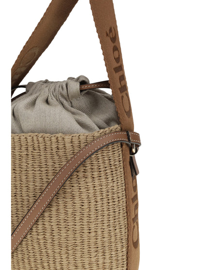 CHLOÉ OS woody bucket bag