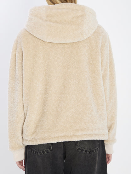 MONCLER M reversible padded sweatshirt