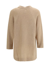 FABIANA FILIPPI 40 cardigan in fine knit with a v-neckline
