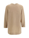 cardigan in fine knit with a v-neckline