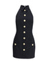BALMAIN 38 sleeveless short dress