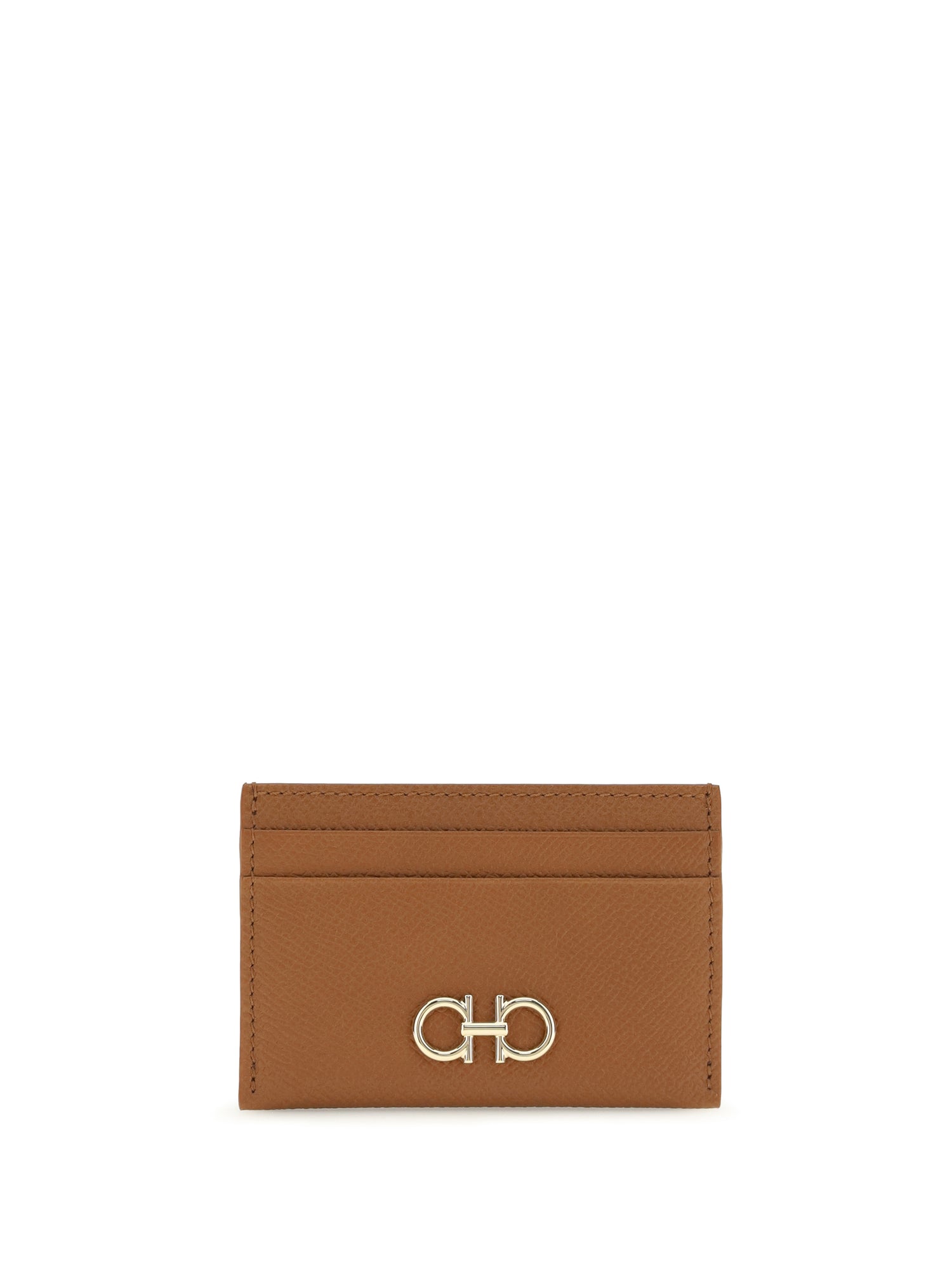 FERRAGAMO OS gancini card holder
