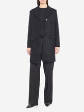 GUCCI M fine wool cardigan with gg crystals