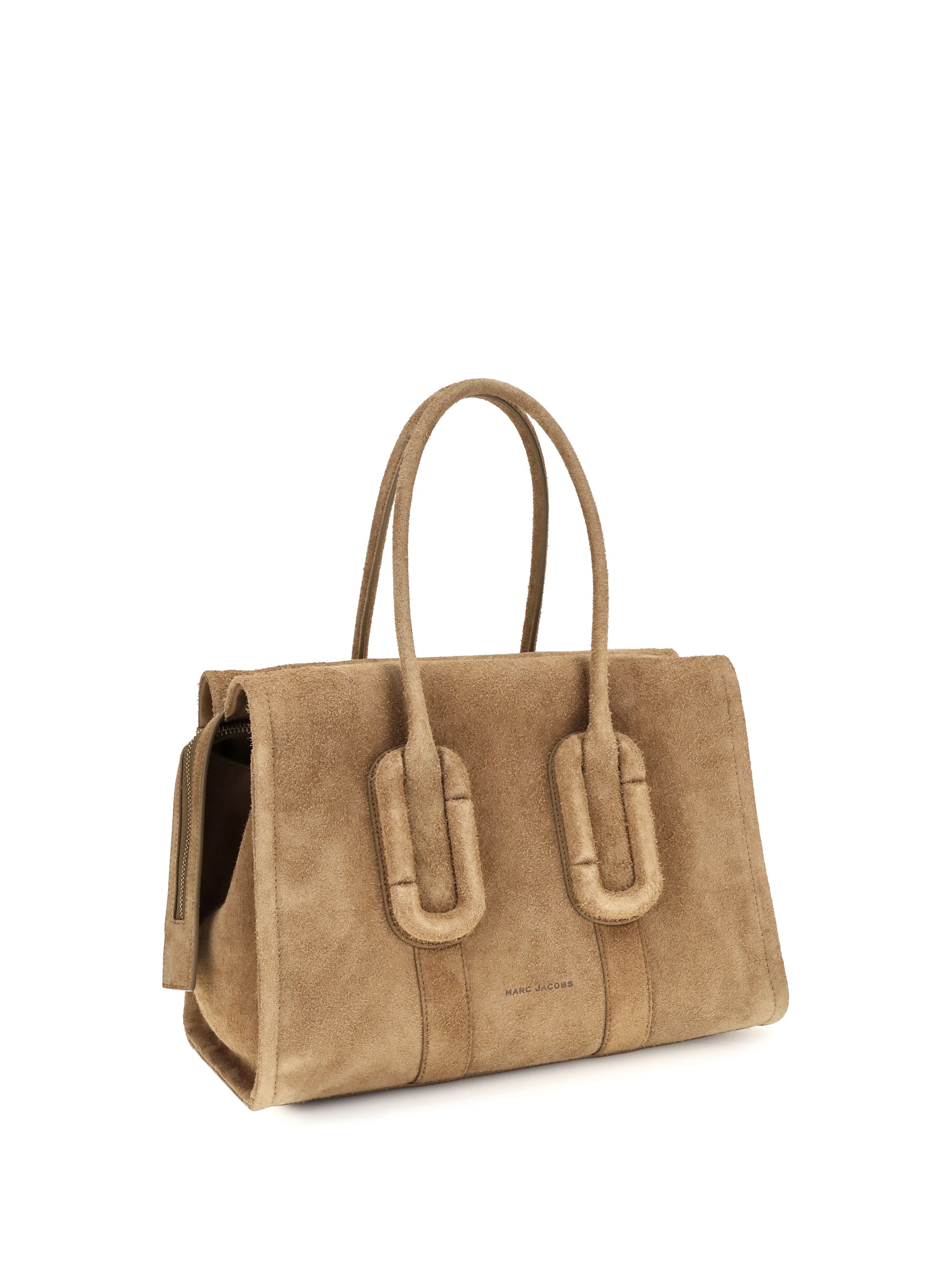 babe city tote suede handbag