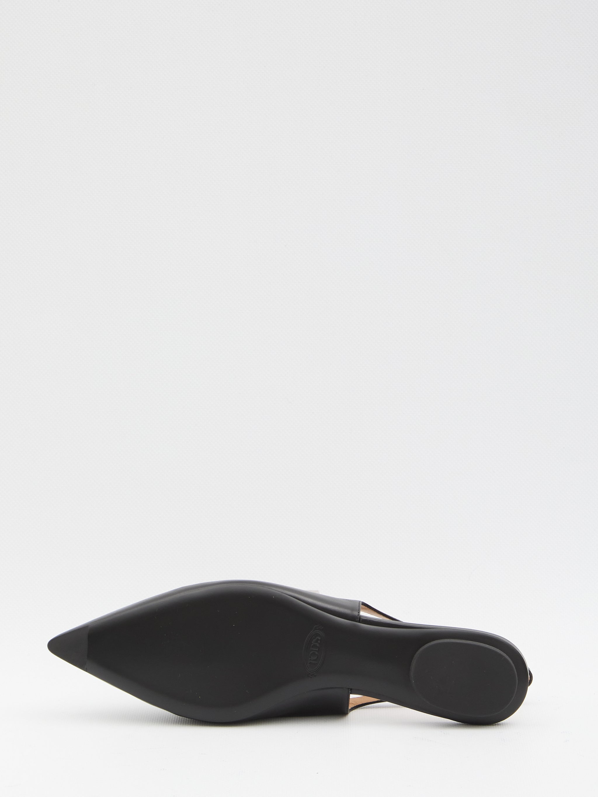 leather slingback ballerinas