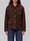 rosia gritty suede jacket