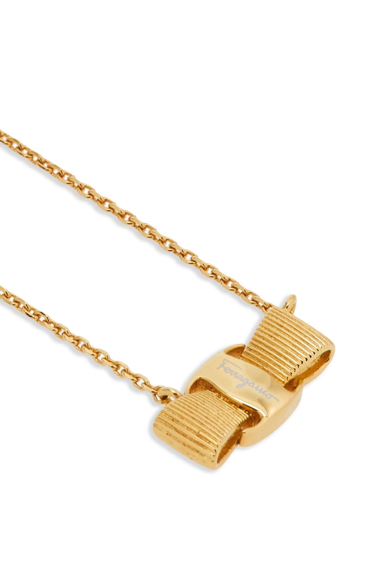 the ferragamo fiocco vara necklace redefines the visual codes of the maison th