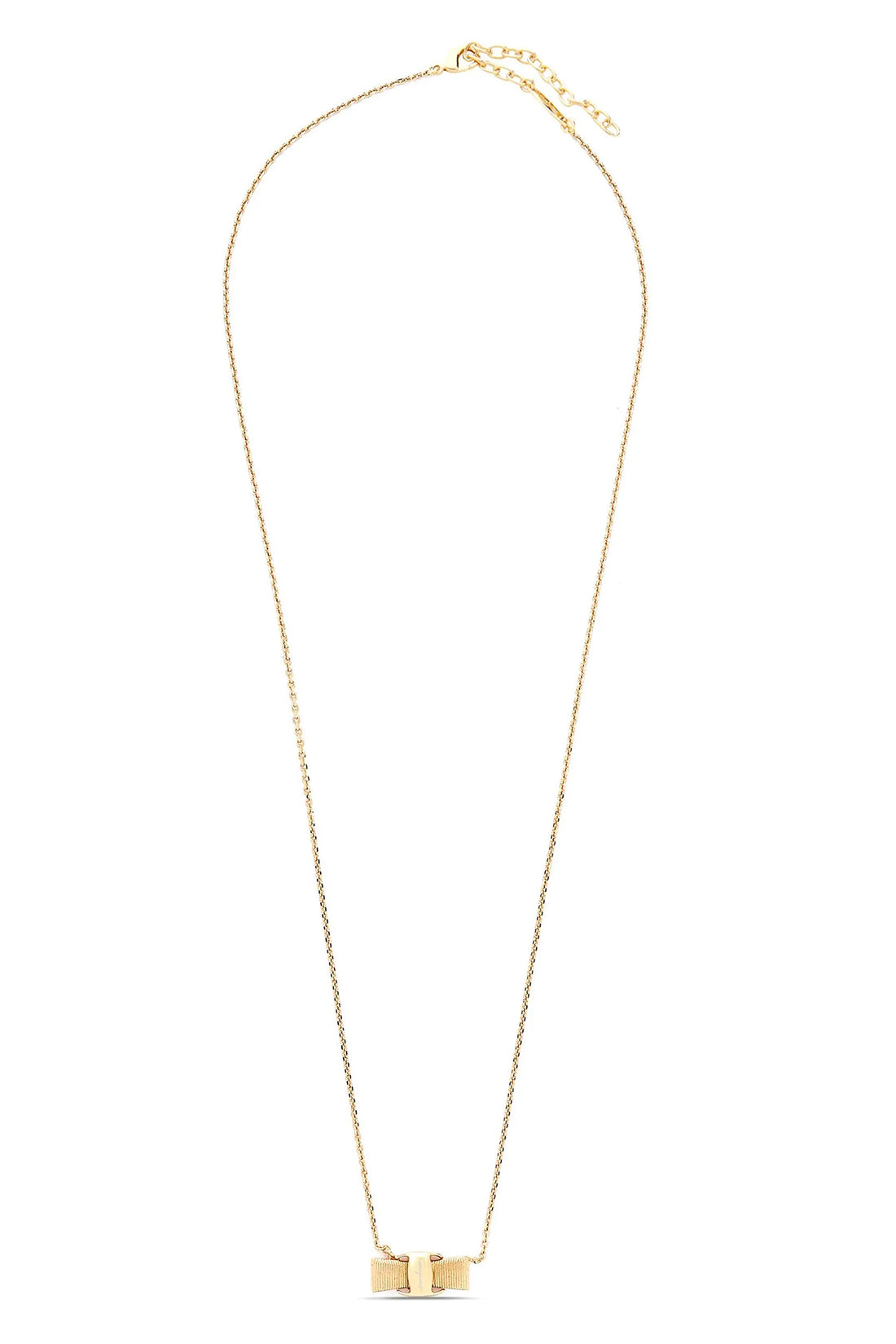 FERRAGAMO OS the ferragamo fiocco vara necklace redefines the visual codes of the maison th