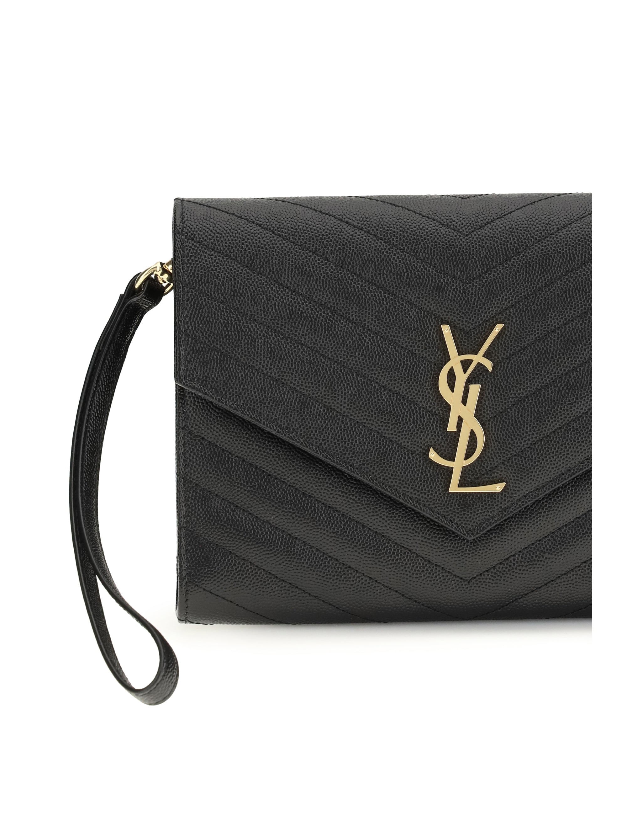 leather clutch