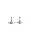 mini bas relief drop earrings