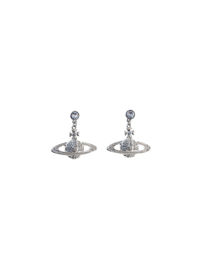 mini bas relief drop earrings