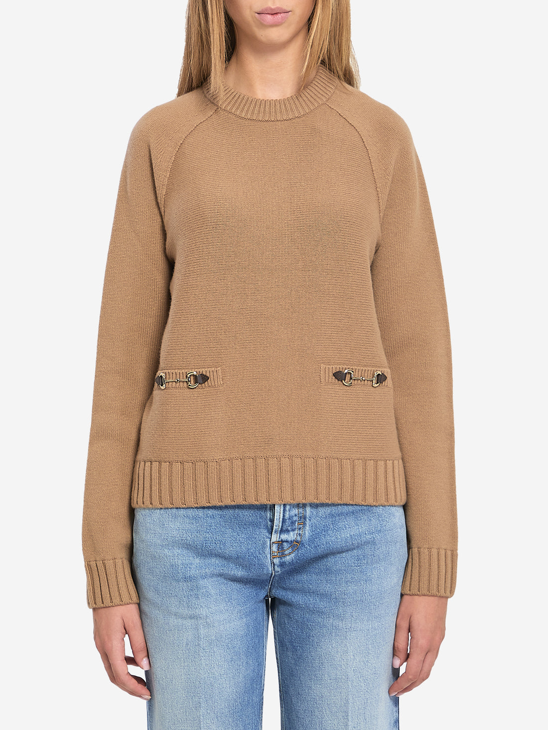 GUCCI S sweater with horsebit