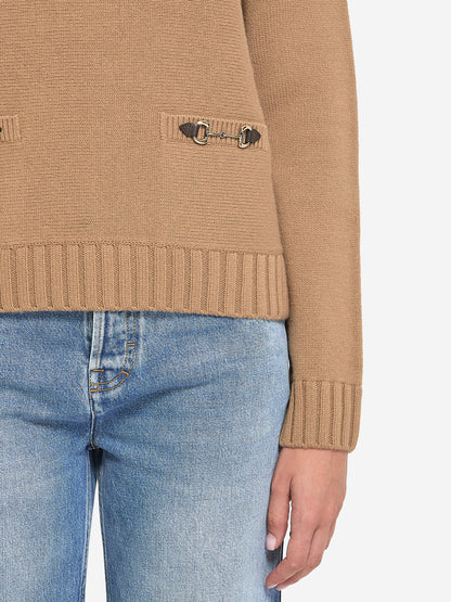 GUCCI S sweater with horsebit