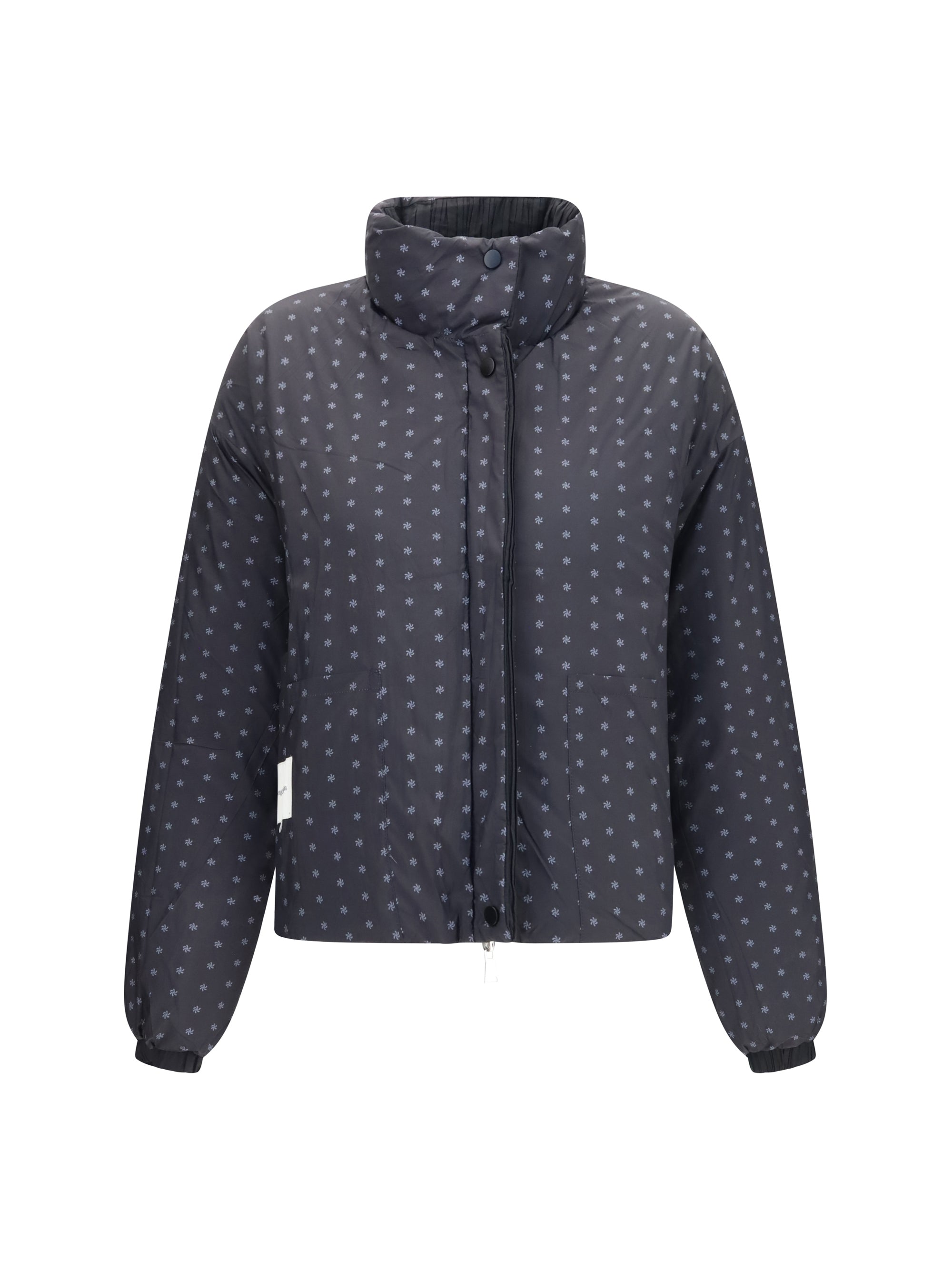 reversible high-neck puffer jacket