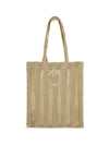 medium easy tote bag in raffia