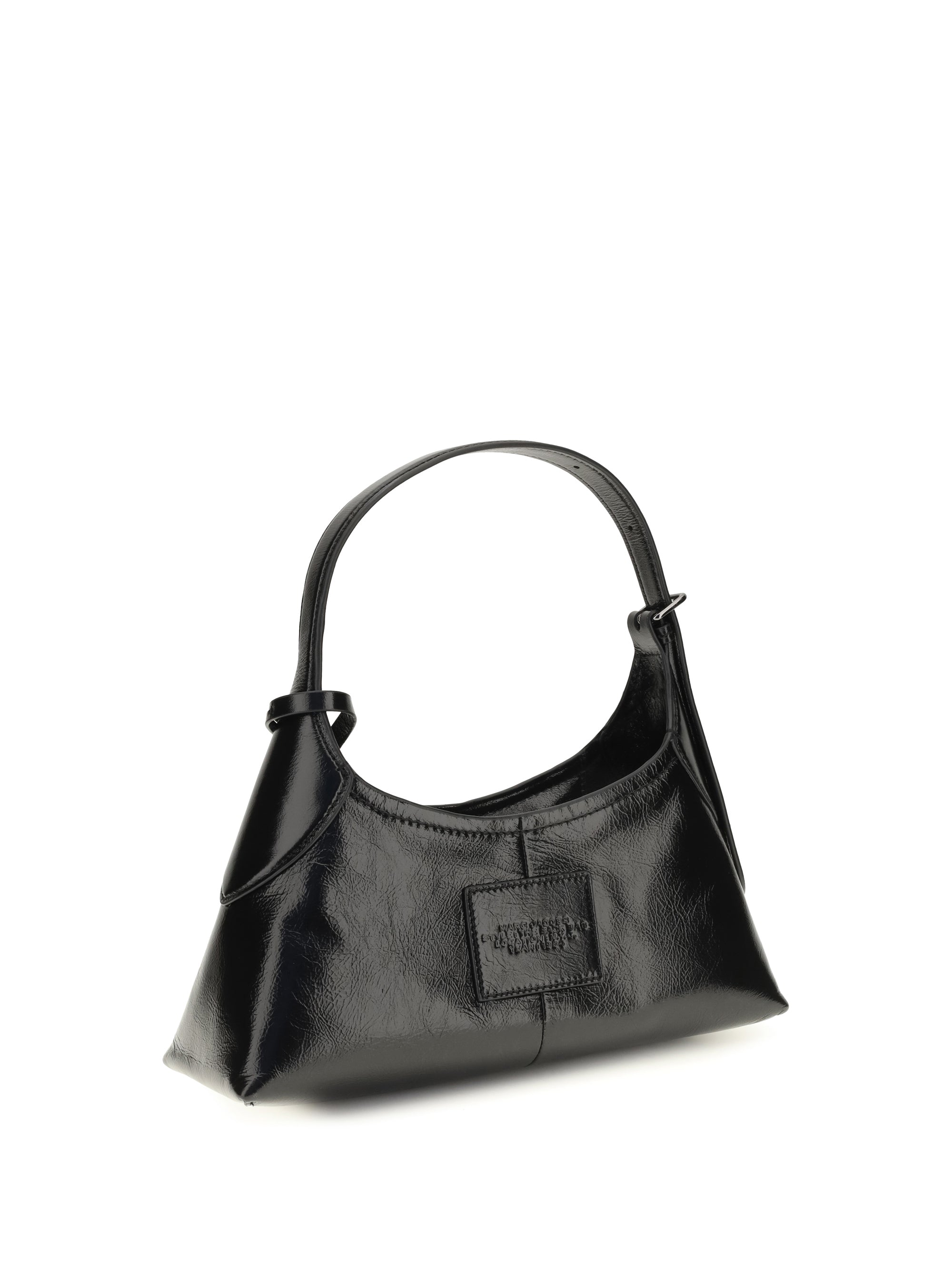 small belted sack shoulder bag