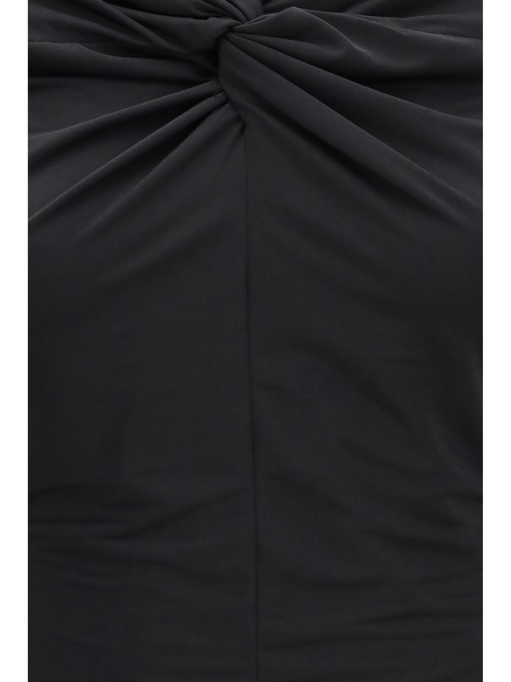 long-sleeve bodysuit with twist detail