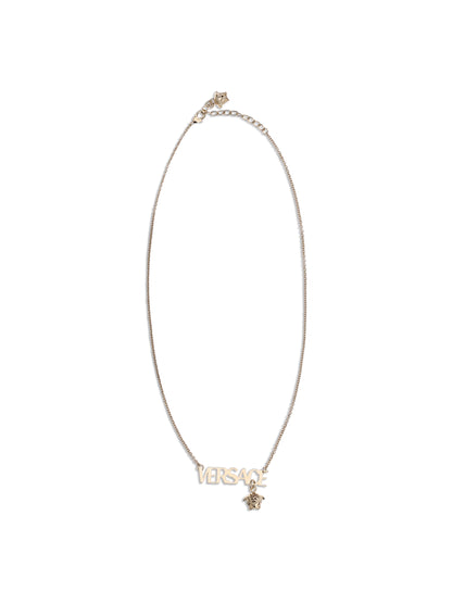 VERSACE OS logo necklace