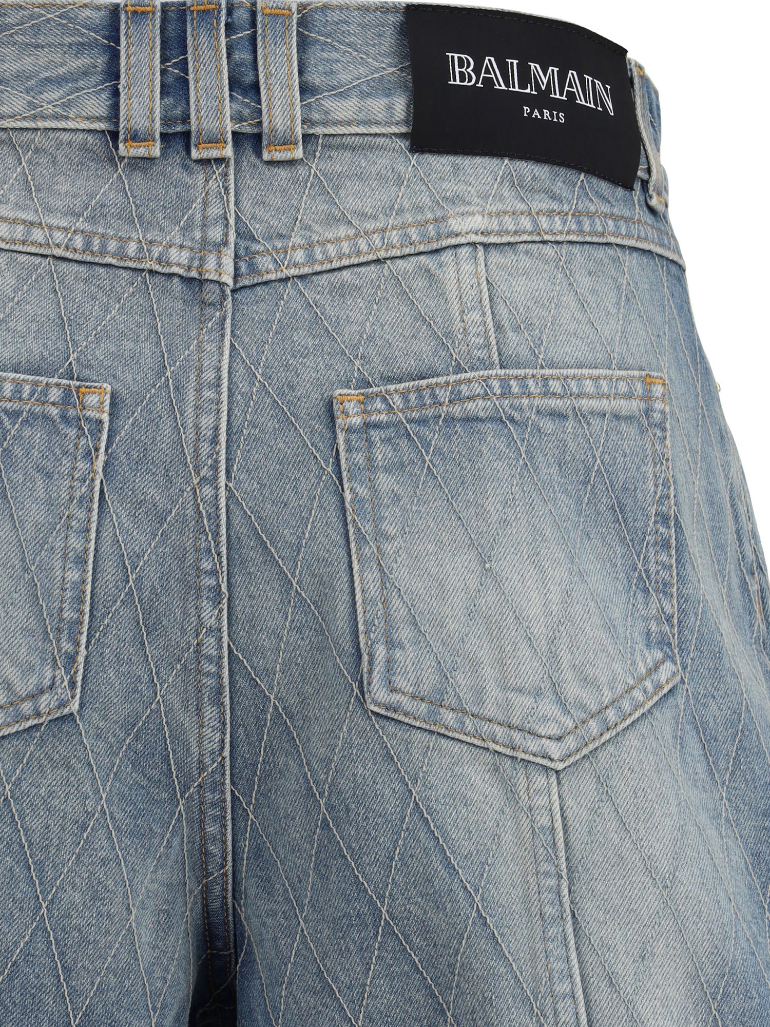 BALMAIN 34 denim shorts
