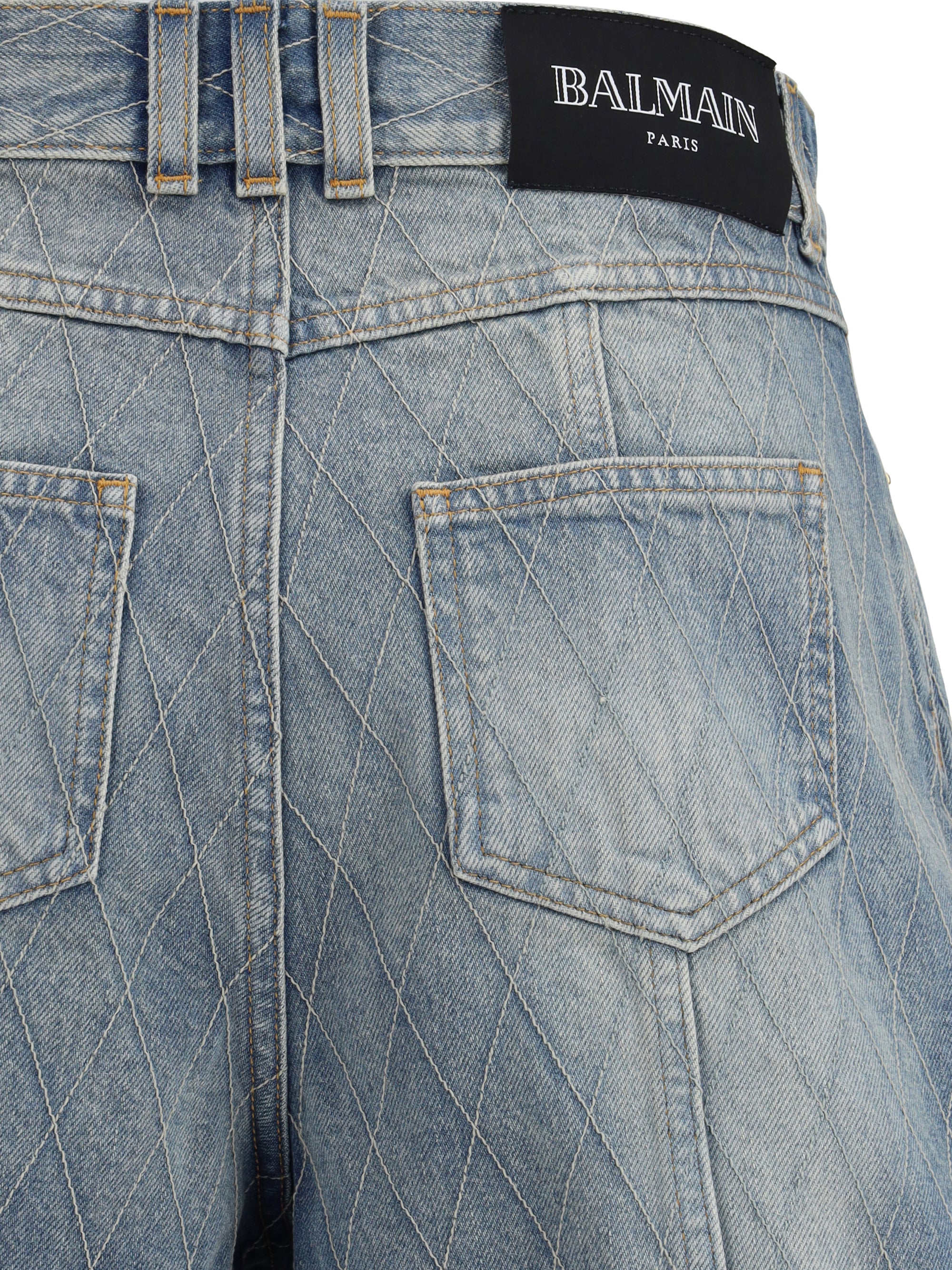 BALMAIN 34 denim shorts