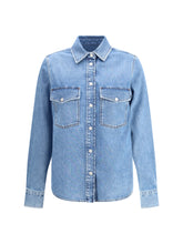 JACOB COHEN 42 western cotton denim shirt