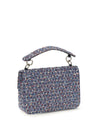 rockstud spike tweed handbag