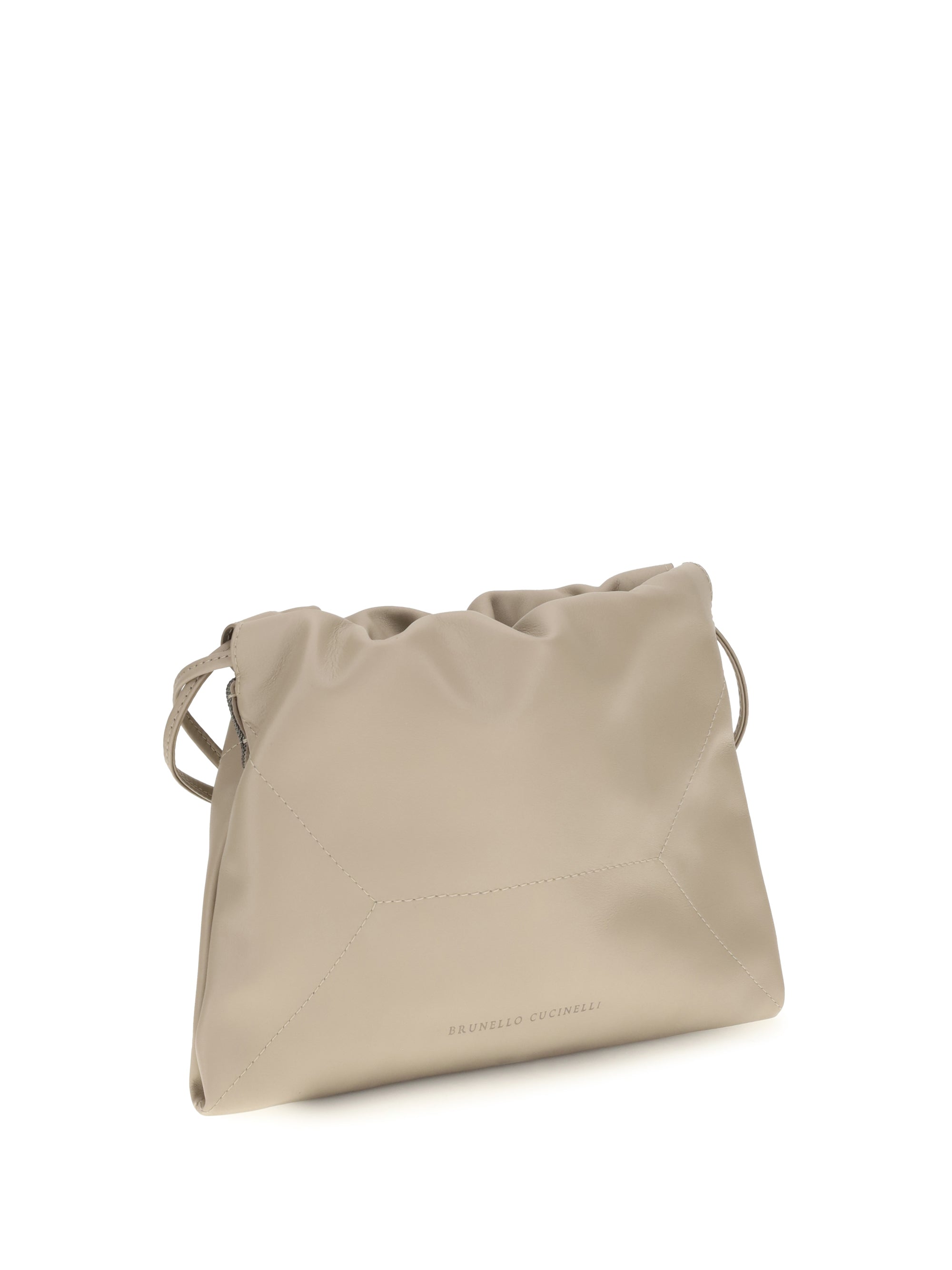 leather pouch with monili