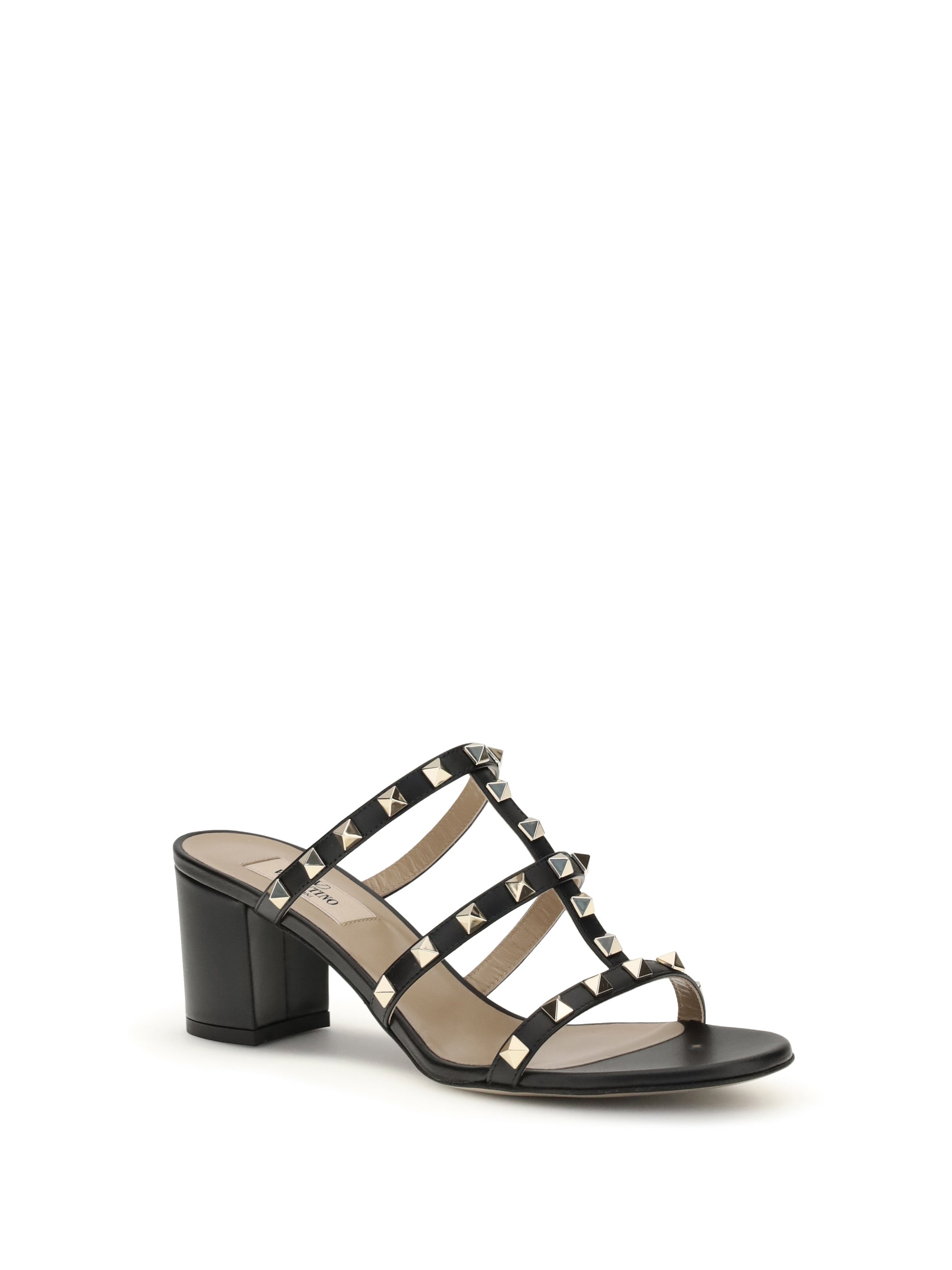 VALENTINO GARAVANI 36.5 rockstud slider sandals