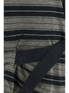 isea striped cotton belted polo mini dress