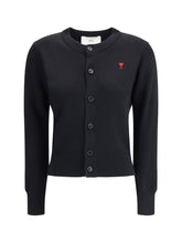 AMI PARIS M ami de coeur merino wool cardigan