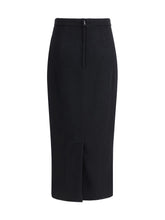 DOLCE & GABBANA 40 wool pencil skirt 