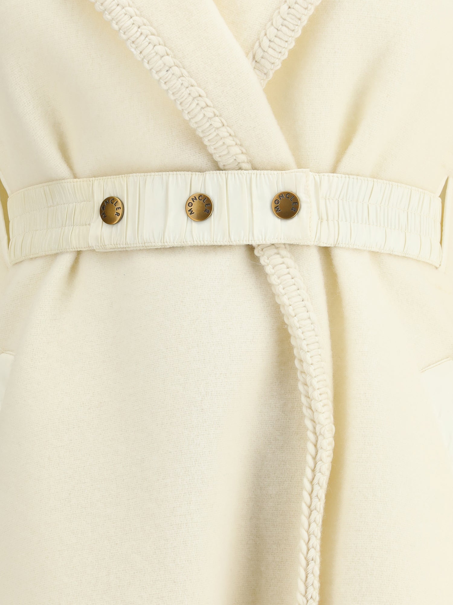 MONCLER OS wool cape