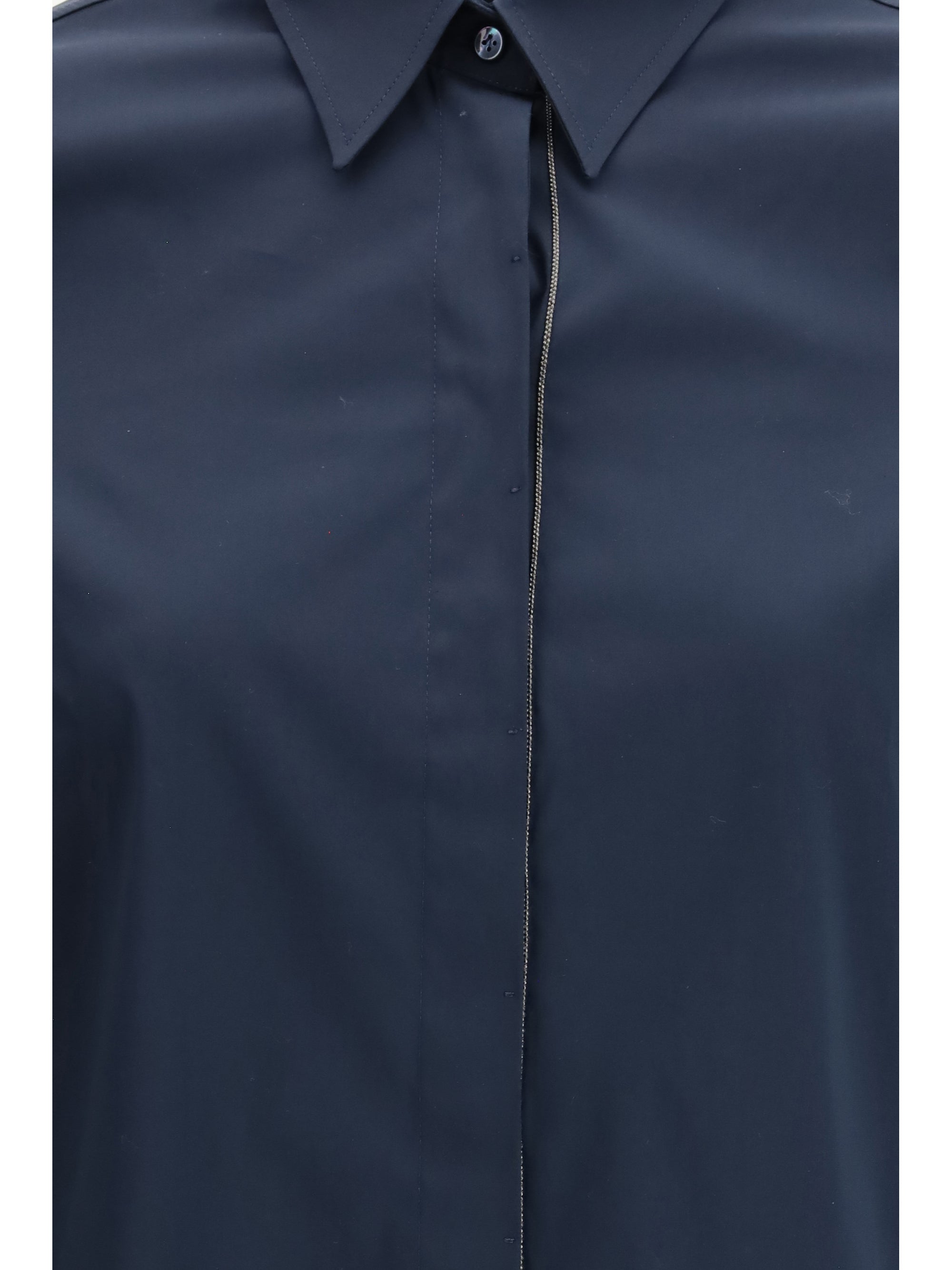 BRUNELLO CUCINELLI L shirt with embellishments