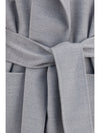 belted double wool coat