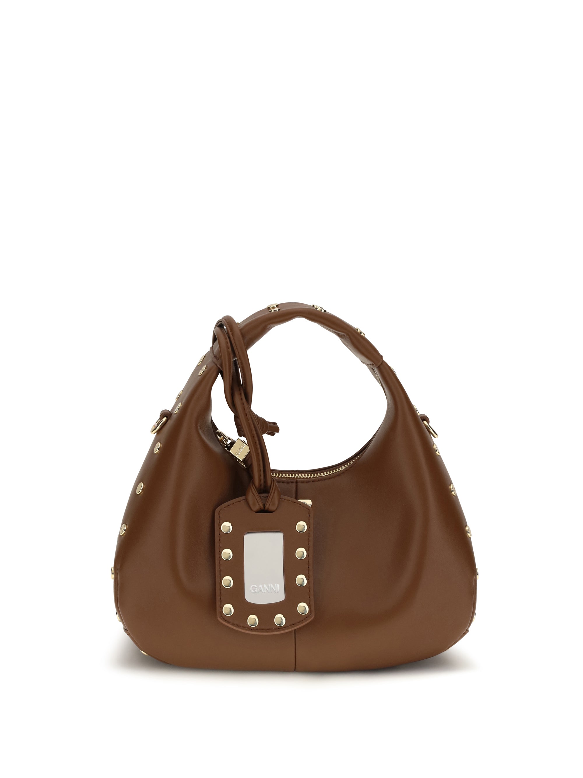mini studded hobo handbag