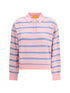 GUEST IN RESIDENCE S collegiate stripe polo