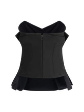 ALEXANDER MCQUEEN 40 sleeveless corset top
