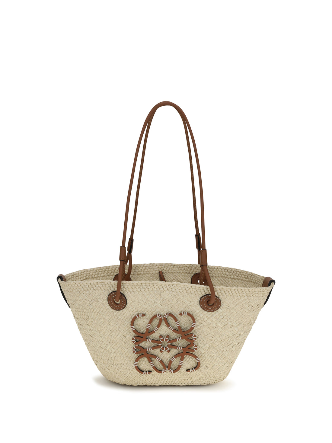 LOEWE OS small anagram basket shoulder bag