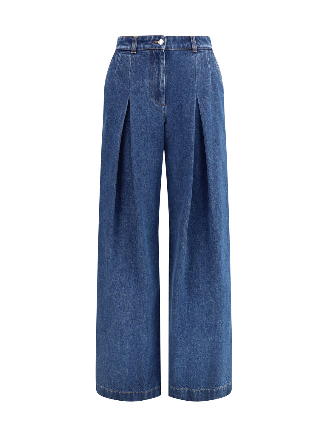 DOLCE & GABBANA 40 straight jeans with pinces