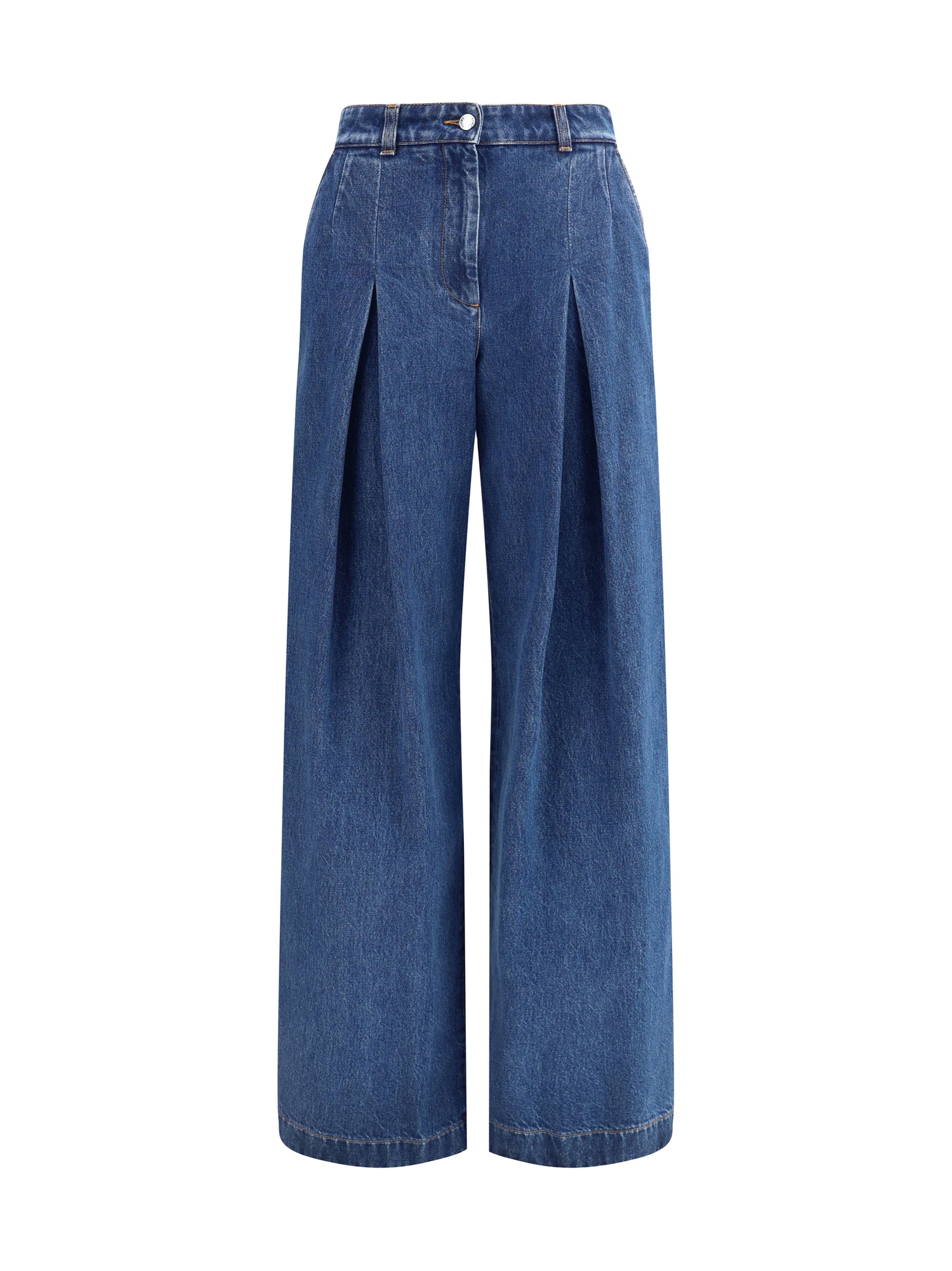 DOLCE &amp; GABBANA 40 straight jeans with pinces