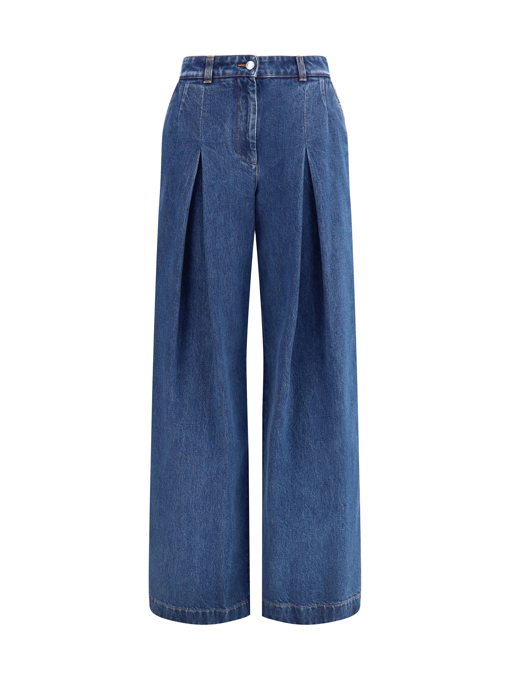 DOLCE &amp; GABBANA 40 straight jeans with pinces