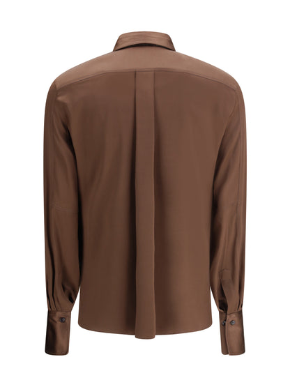 BRUNELLO CUCINELLI L silk shirt 